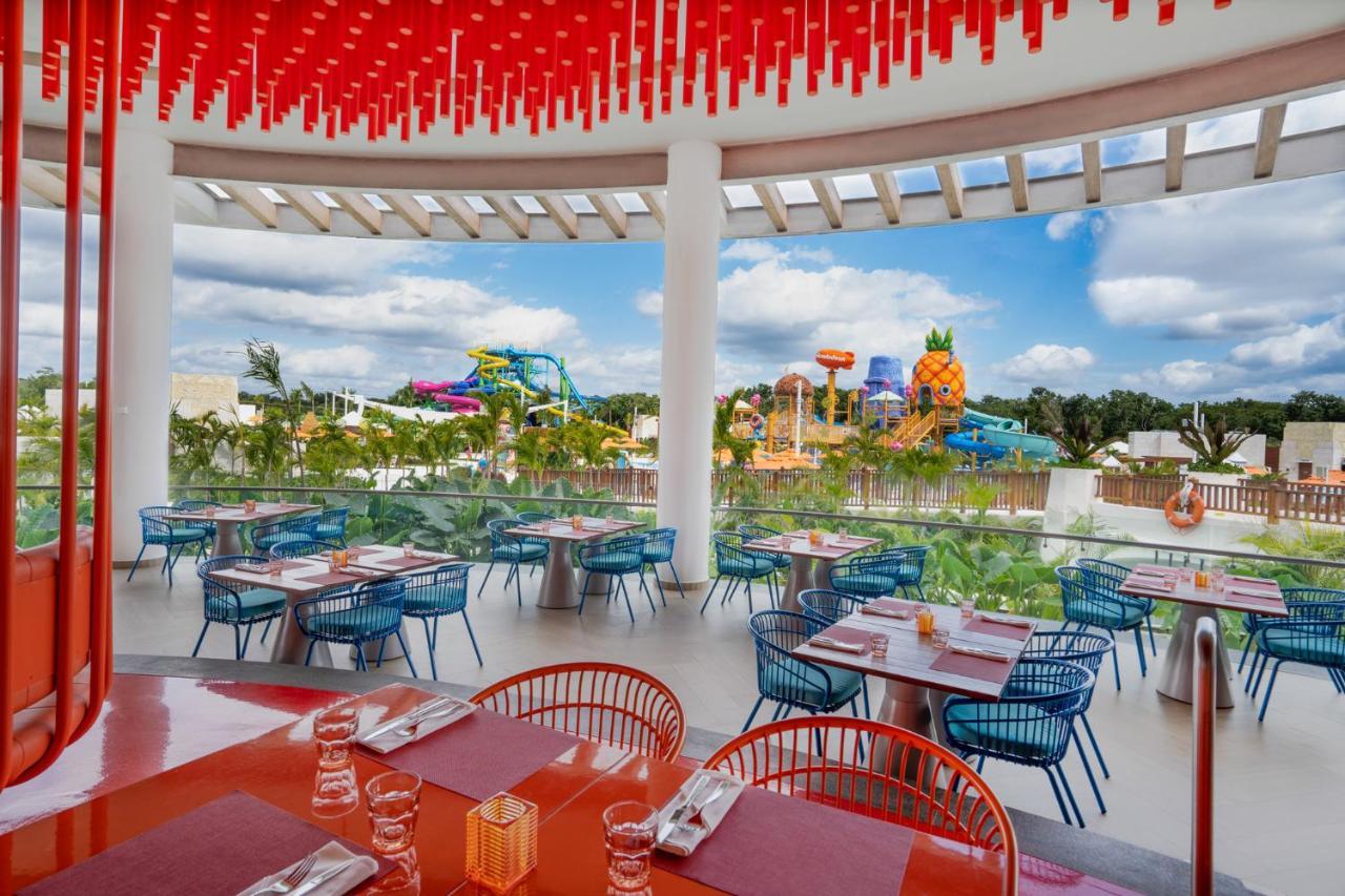 Nickelodeon Hotels & Resorts Riviera Maya Пуэрто-Морелос Экстерьер фото The view from the restaurant
